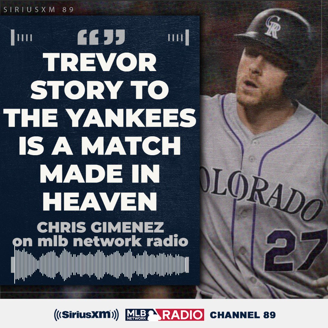 MLB Network Radio on SiriusXM on Twitter ".ChrisGimenez5 "Trevor