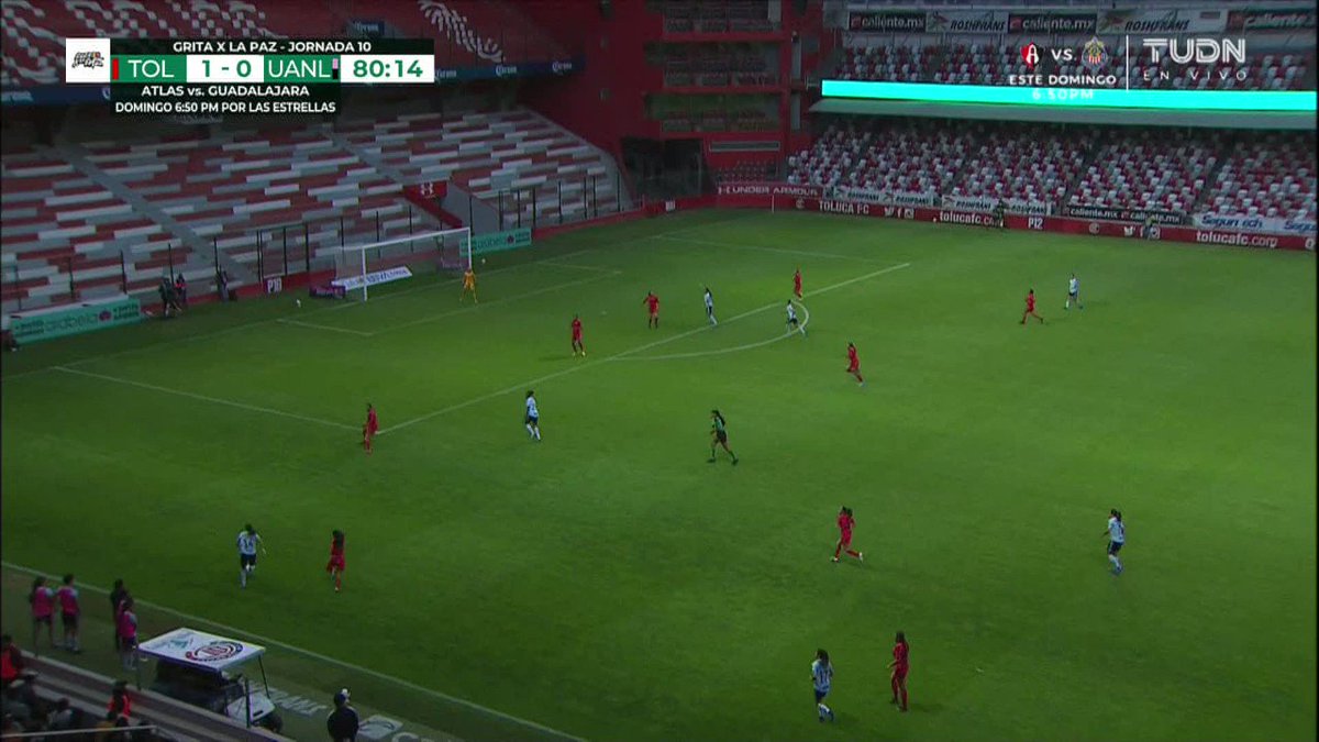 Deportivo Toluca 1 - 1 Tigres Femenil