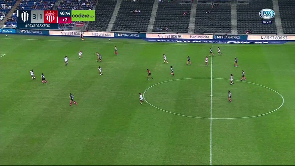 Monterrey 4 - 1 Club Necaxa