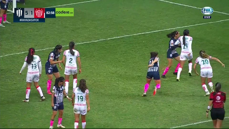 Monterrey 5 - 2 Club Necaxa