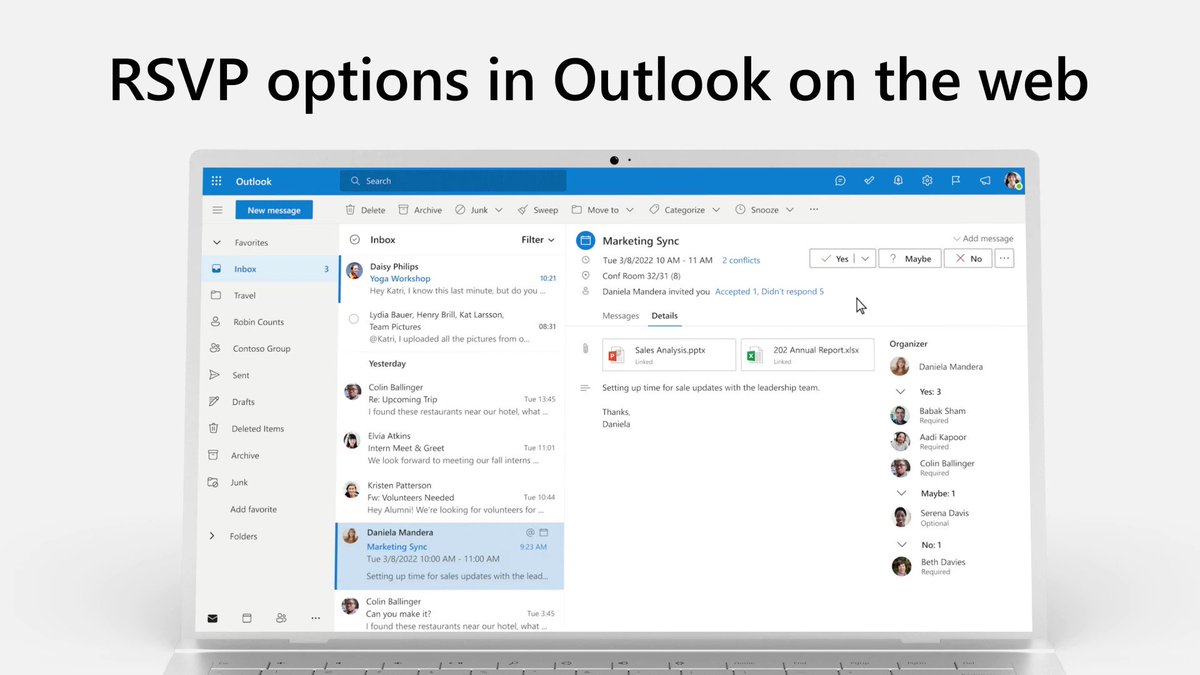 Microsoft outlook on twitter rsvps are now a breeze discover how to