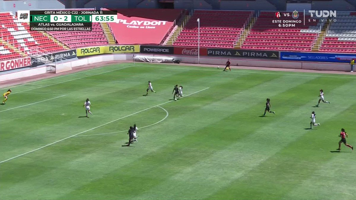Club Necaxa 1 - 2 Deportivo Toluca