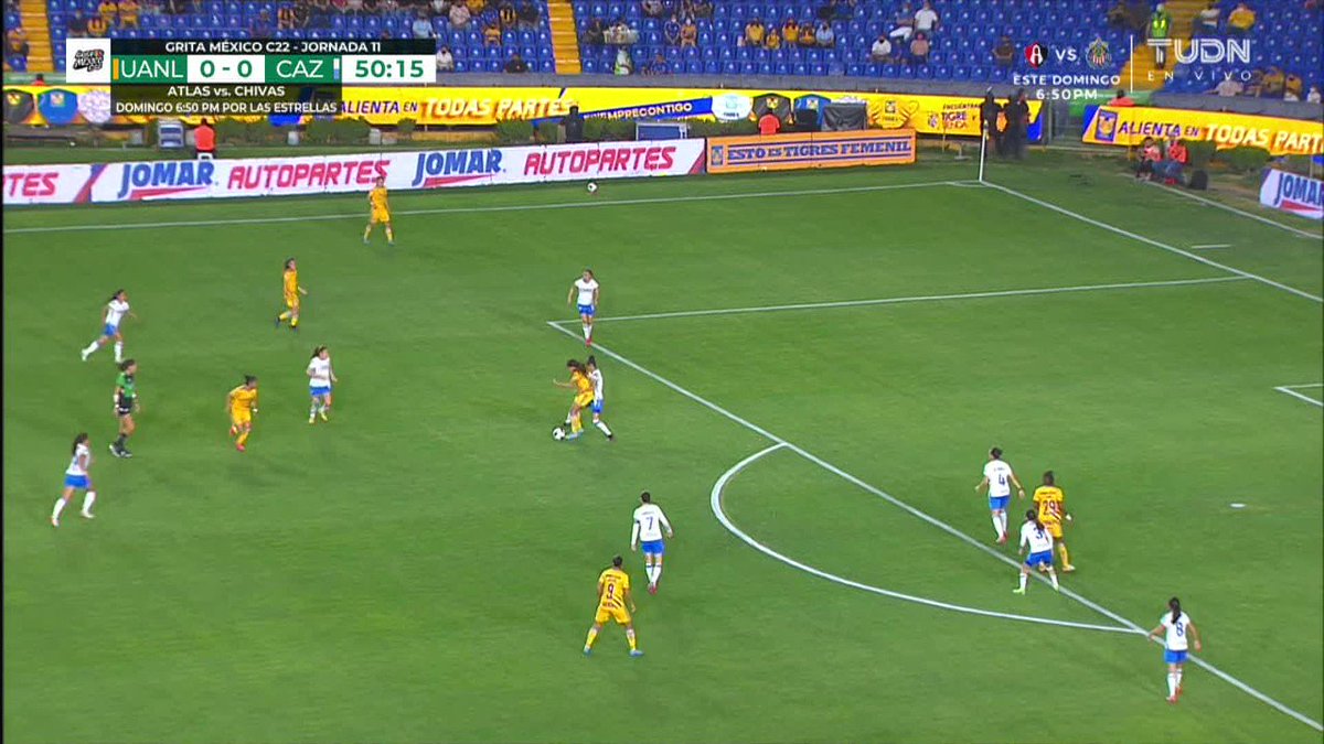 Tigres Femenil 1 - 0 Cruz Azul