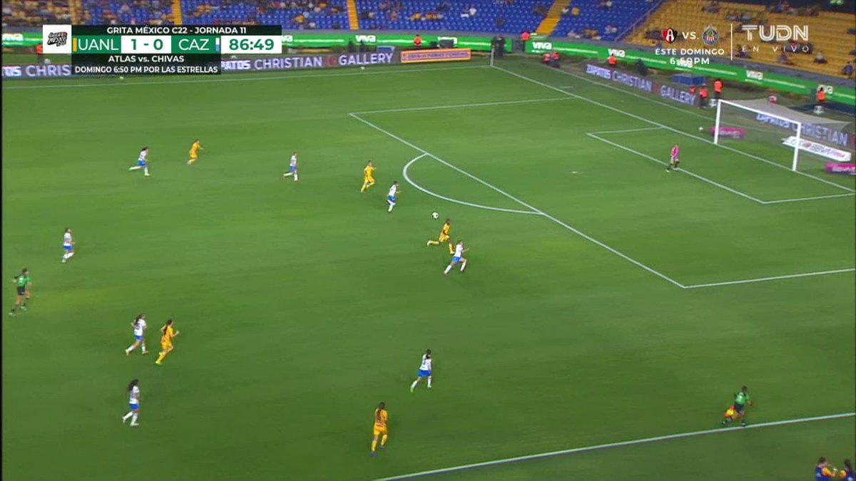 Tigres Femenil 2 - 0 Cruz Azul