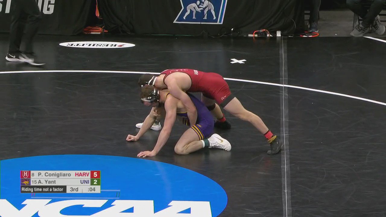 Harvard Wrestling on Twitter "Philip Conigliaro picks up the 72 win