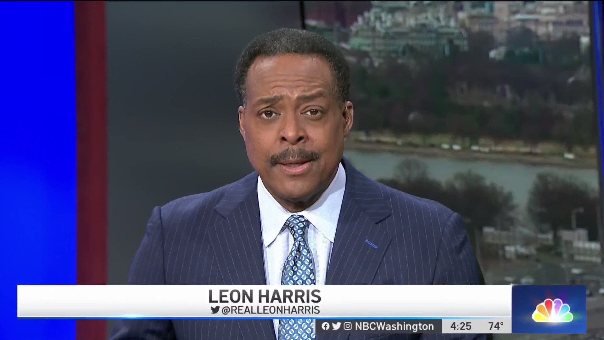 Viewers Fear For NBC Anchor Leon Harris Following Worrying Broadcast As He Is Taken Off Air Viewers Fear For NBC Anchor Leon Harris Following Worrying Broadcast As He Is Taken Off Air