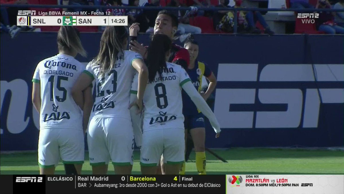 Atletico San Luis 1 - 1 Club Santos Laguna