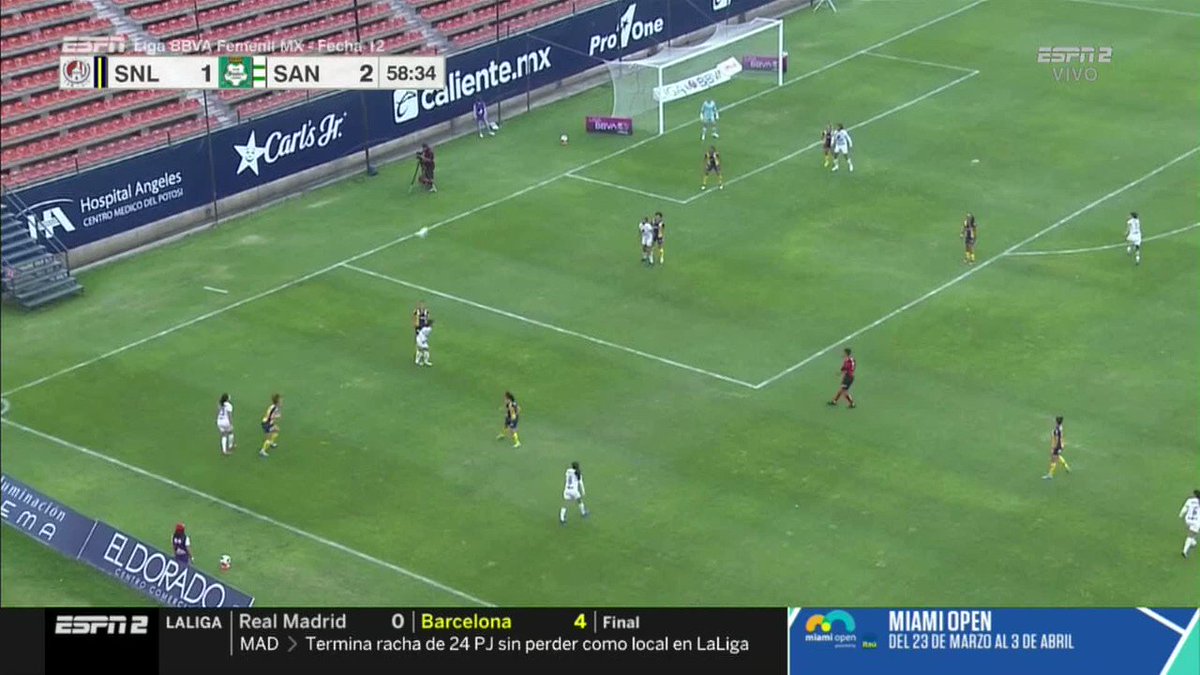 Atletico San Luis 1 - 3 Club Santos Laguna