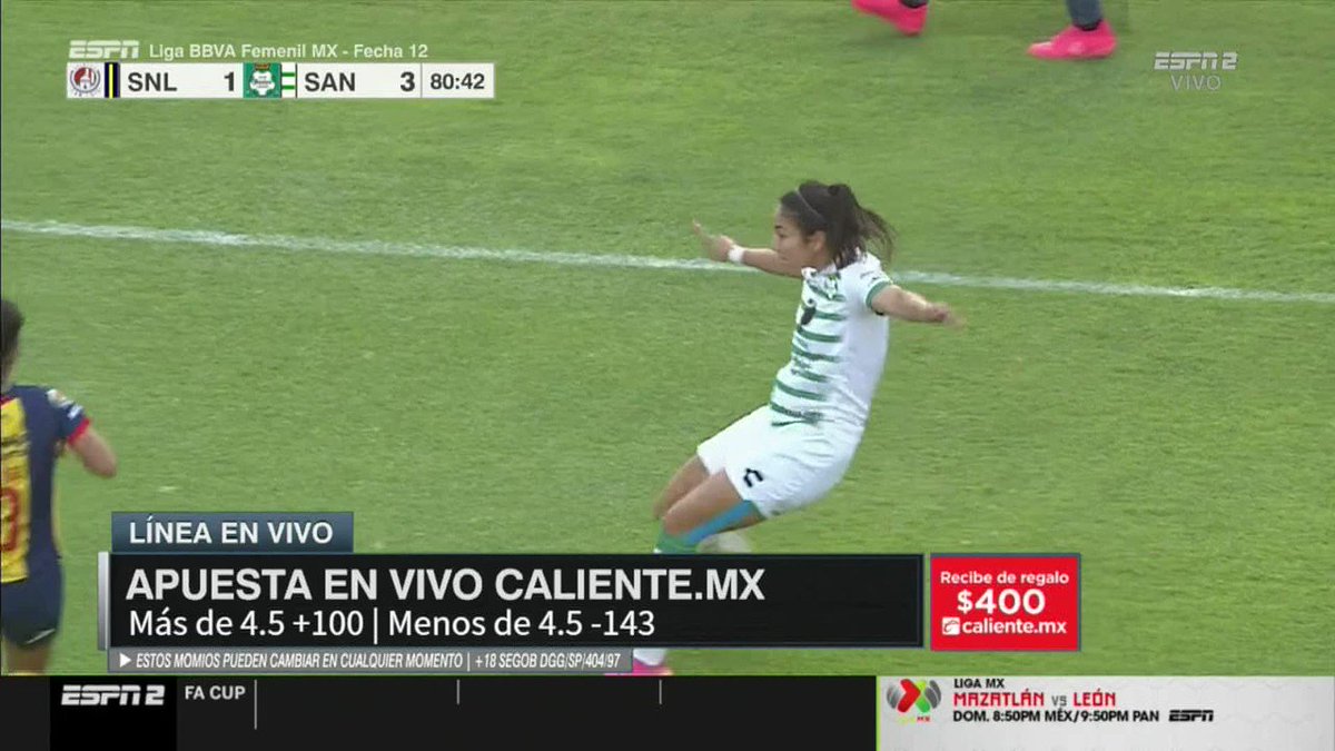 Atletico San Luis 1 - 4 Club Santos Laguna