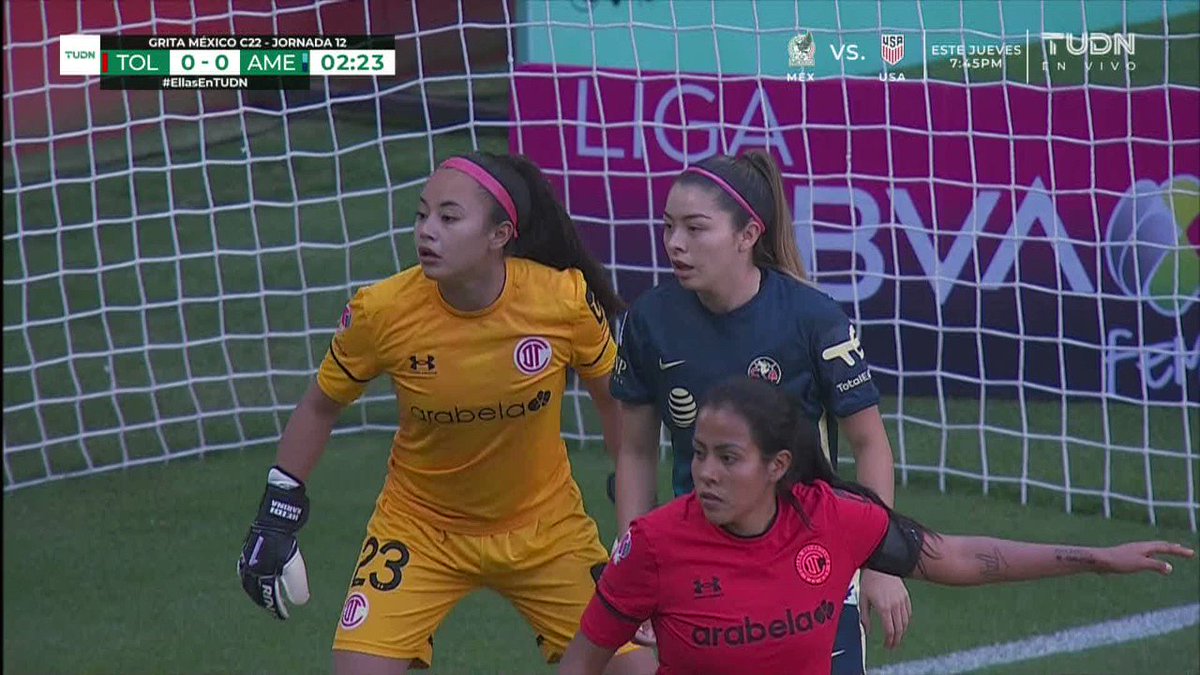 📹#NoTeLoPierdas 

¡¡¡G⚽⚽⚽L!!! Primeros minutos del encuentro, y Janelly Farías con gran remate de cabeza abre el marcador en el Infierno.🦅💥

 #GritaXLaPaz #UnidosSomosMásFuertes