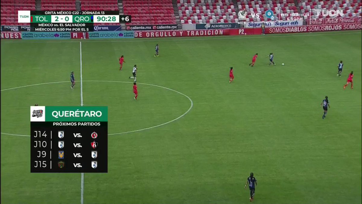 📹#NoTeLoPierdas 

¡¡¡G⚽⚽⚽L!!! En los últimos minutos del partido, Zaira Miranda no dudo, y anotó el tercer gol para concretar la victoria de Toluca.🔥

#GritaMéxicoC22 #VamosPorEllas👊🏼