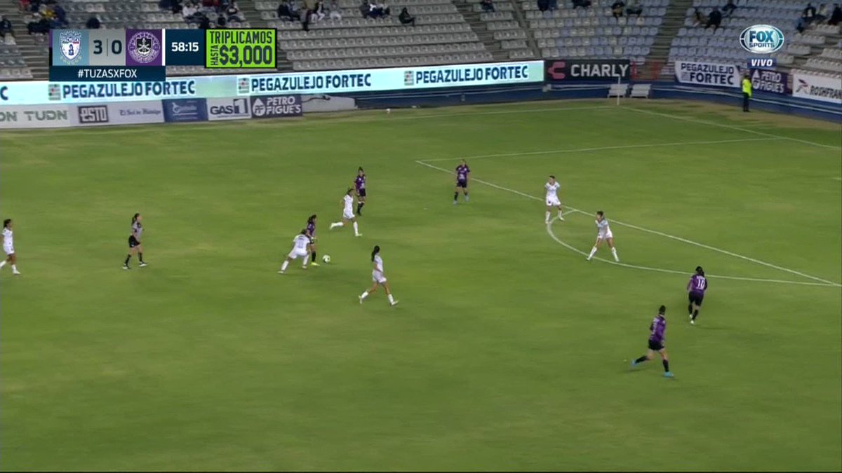 📹#NoTeLoPierdas 

¡¡¡G⚽⚽⚽L!!! El segundo por los pies de Mónica Ocampo, doblete para la capitana 'Tuza'. 🤯

#GritaMéxicoC22 #VamosPorEllas👊🏼