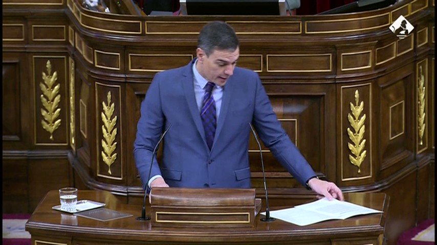 Pedro Sánchez en un evento