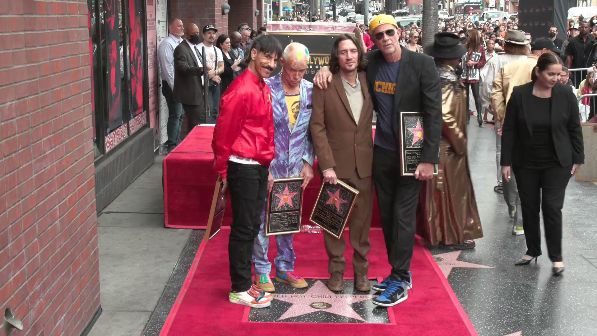 Red Hot Chili Peppers - Hollywood Walk of Fame