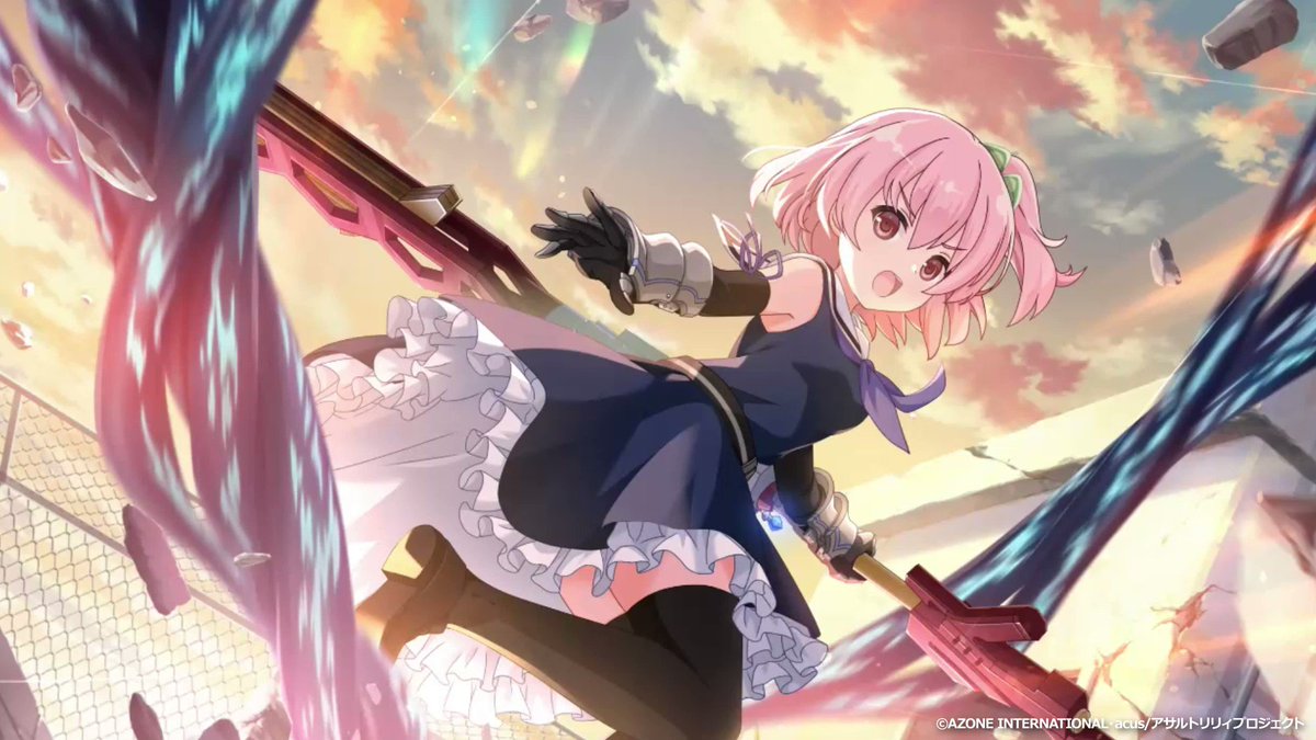 未使用品 アサルトリリィ ラスバレ 梨璃 夢結 複製原画 マルイ通販限定 ラスバレライブグッズ事前通販開始＆キャンペーン開始