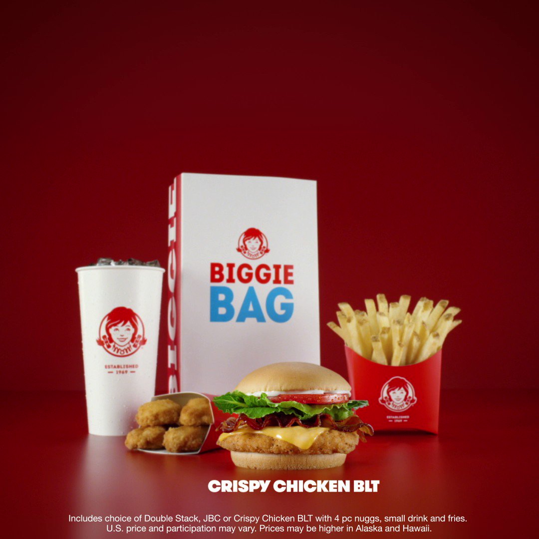 Wendy’s on Twitter "The 5 Biggie Bag=the bag she told you not to