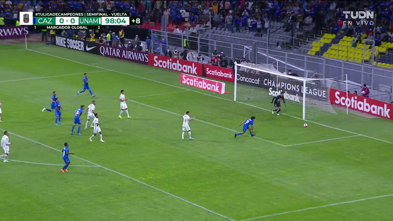 TUDN USA on Twitter "⏱ ¡Termina el partido! 🏟 CruzAzul 00 PumasMX