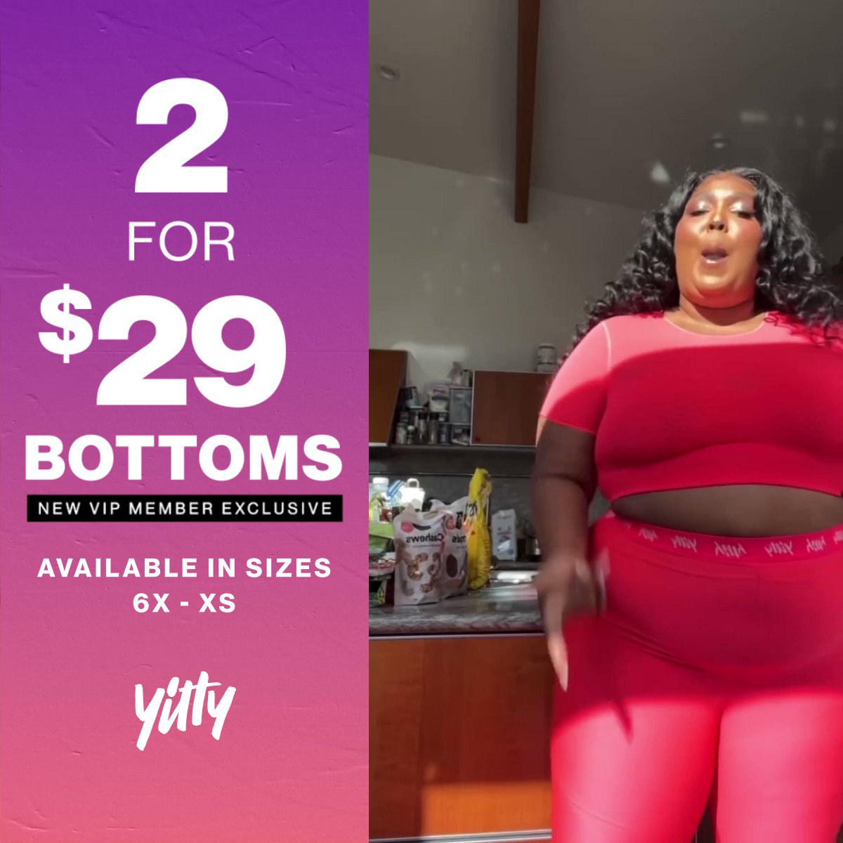 YITTY - You heard it here first, baby. Welcome to YITTY. Shapewear  reinvented, by Lizzo. We're about you, loving you, IN REAL TIME. ✨ #YITTY  www.yitty.com 💜