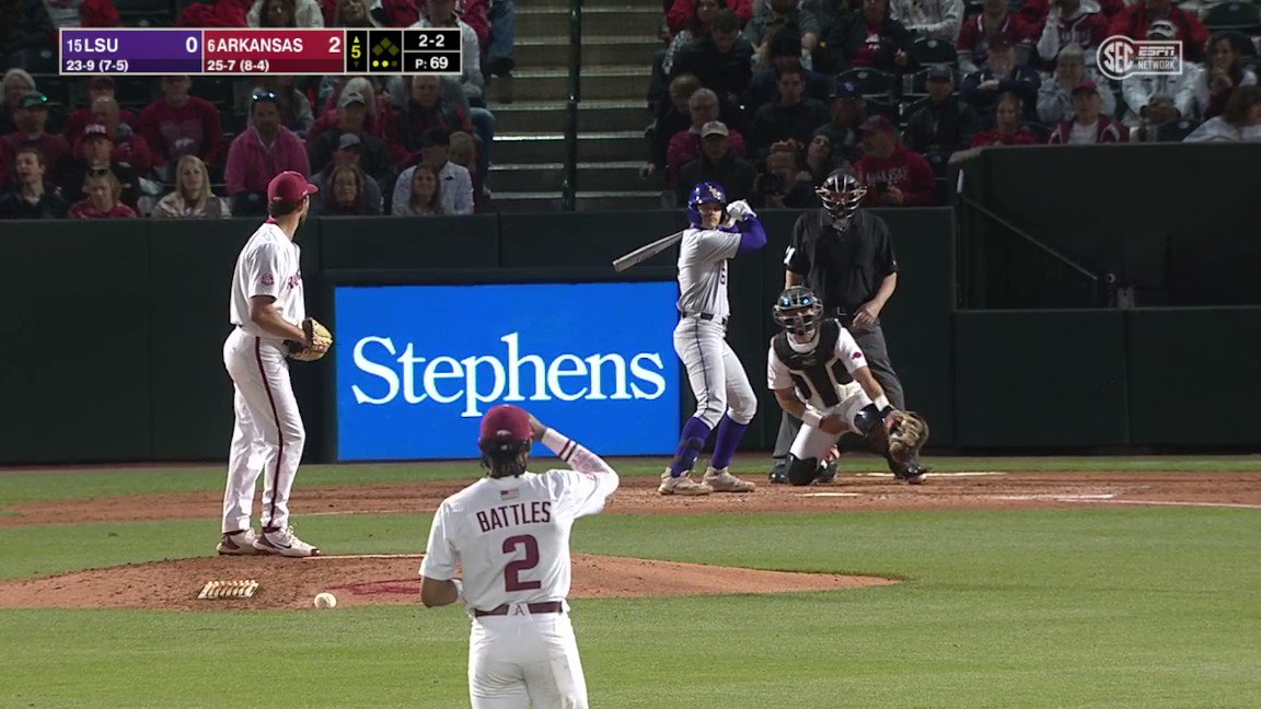 Arkansas Baseball on Twitter "You are looking live at strike three