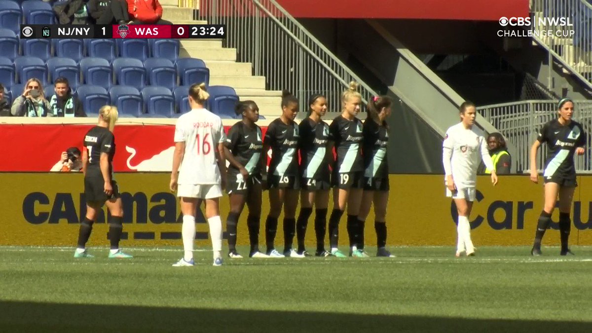 What a strike! 🤯

Ashley Sanchez scores a beauty of a free kick and we're back level at 1-1.

@WashSpirit | #NJNYvWAS