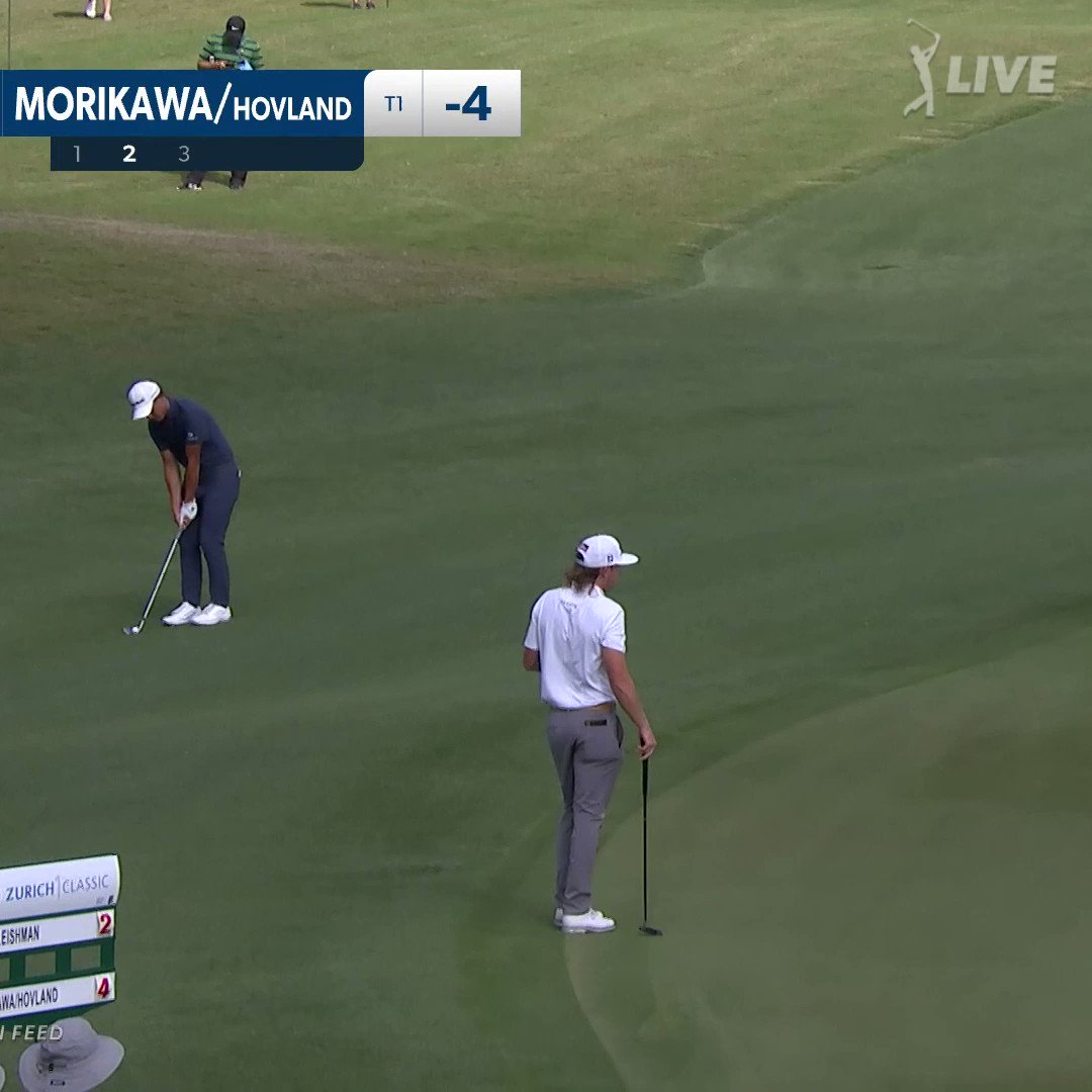 RT @ForePlayPod: Another Hole Out for Morikawa. Have a day! https://t.co/oGzKnl7Noj