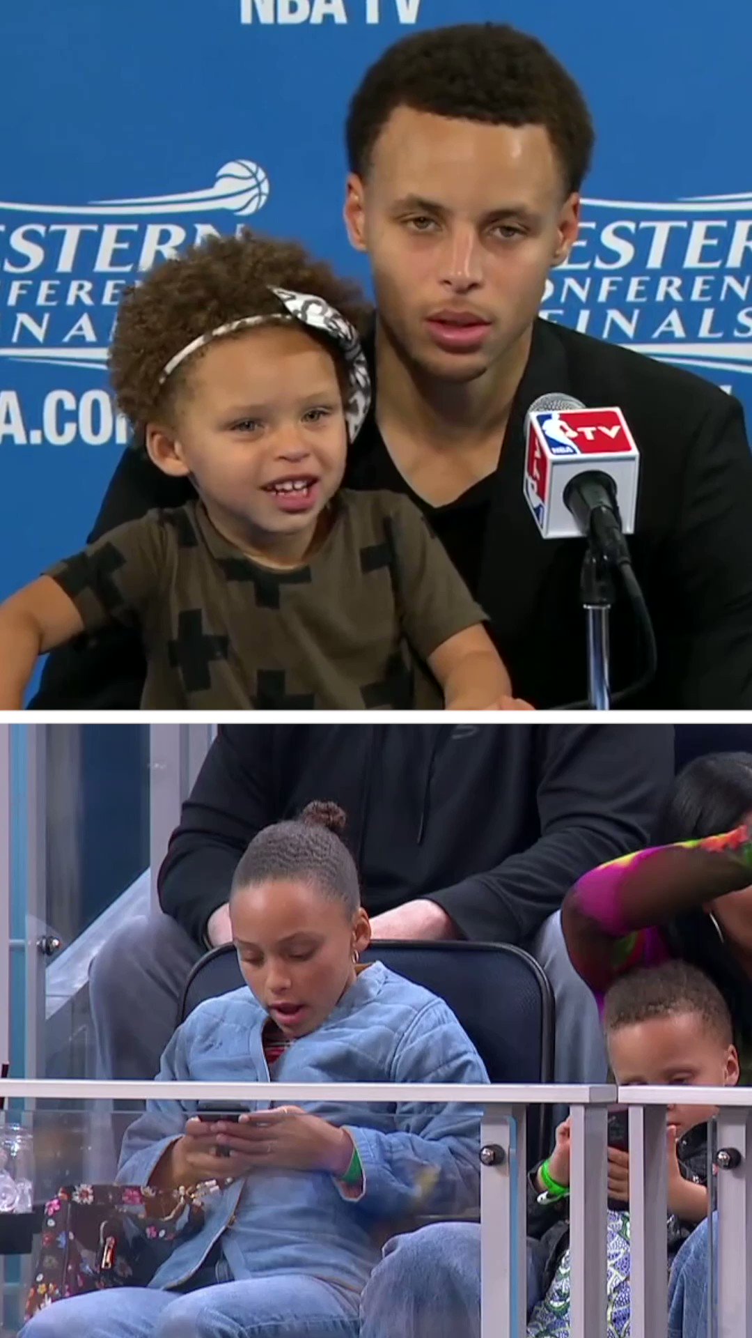 ESPN on X: Seven years later, Riley Curry might make you feel old 😅   / X