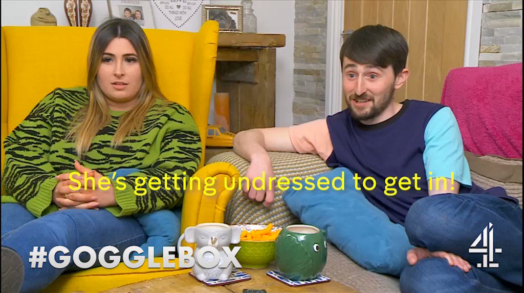 C4 Gogglebox on Twitter "Q. How do you seduce a duck? A. Seductively