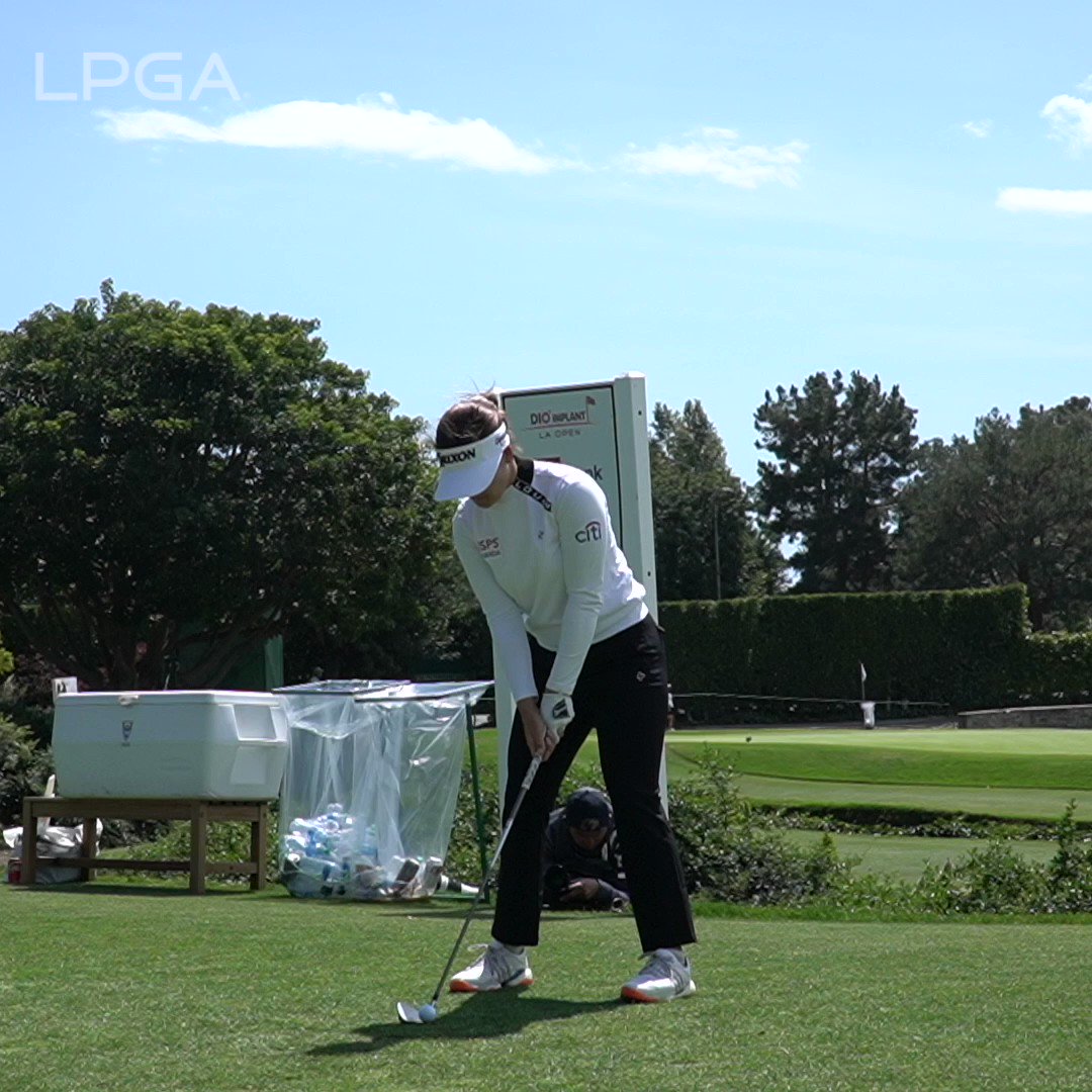LPGA on Twitter "A par on 18 to finish her lpga_LA second round and