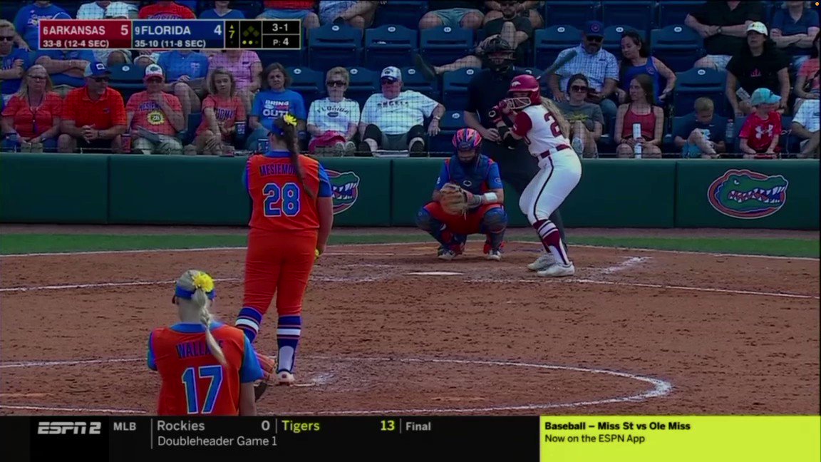 Arkansas Razorback Softball on Twitter "That's three base hits today