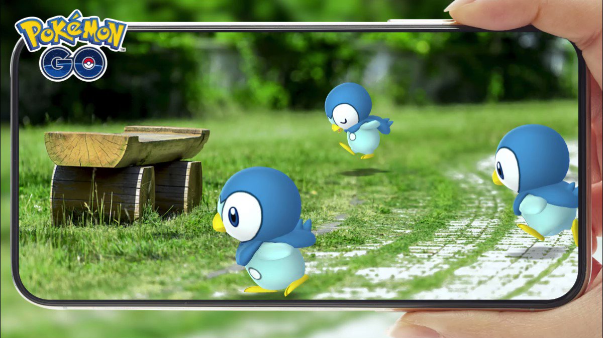 Pokemon Go Japan 公園で元気に走る ポッチャマ を発見 可愛い と思った方は とコメントしてくださいね ポケモンgo ポッチャマ ペンギンの日 T Co Awq1bwv4yw Twitter