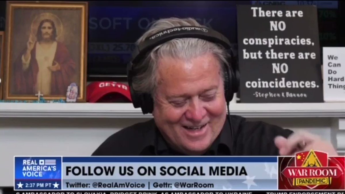 Read more about the article .@DarrenJBeattie Joins Bannon’s WarRoom To Discuss Elon Musk Buying Twitter & Wh