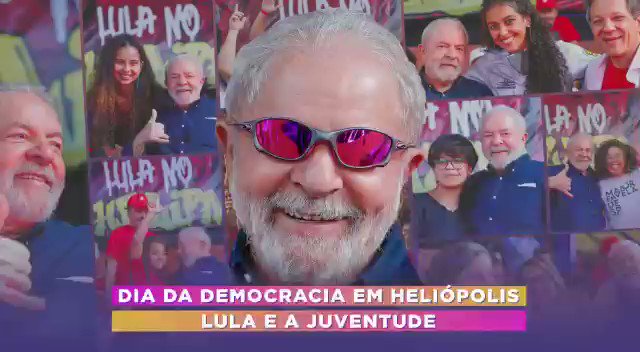 De óculos Juliet, Lula direciona campanha nas redes sociais para jovens -  Politica - Estado de Minas