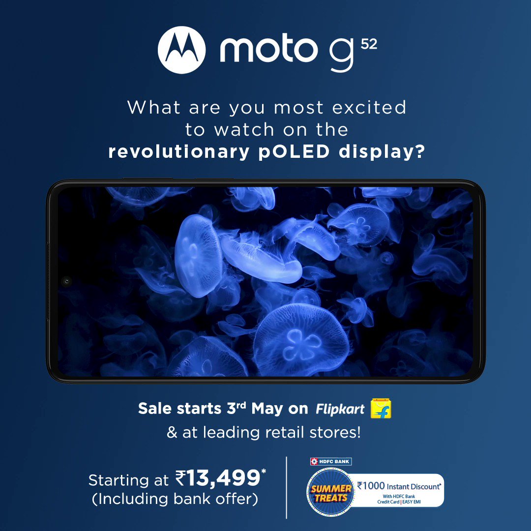 Motorola India on Twitter "What will you binge on first on your motog52? It