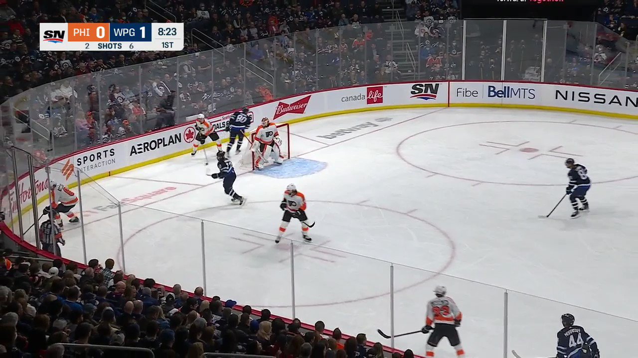 NHL on Twitter "Eric Comrie earns his first NHL pepsi shutout with 35