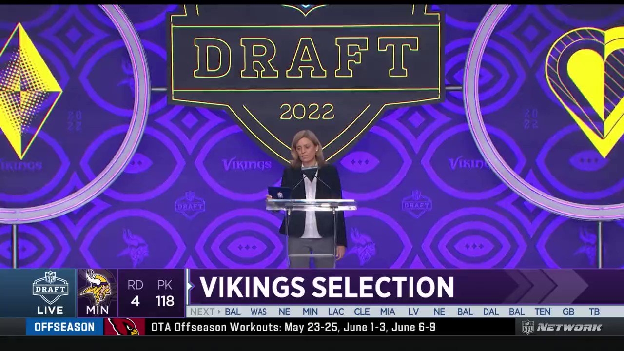 minnesota vikings 2022 draft picks