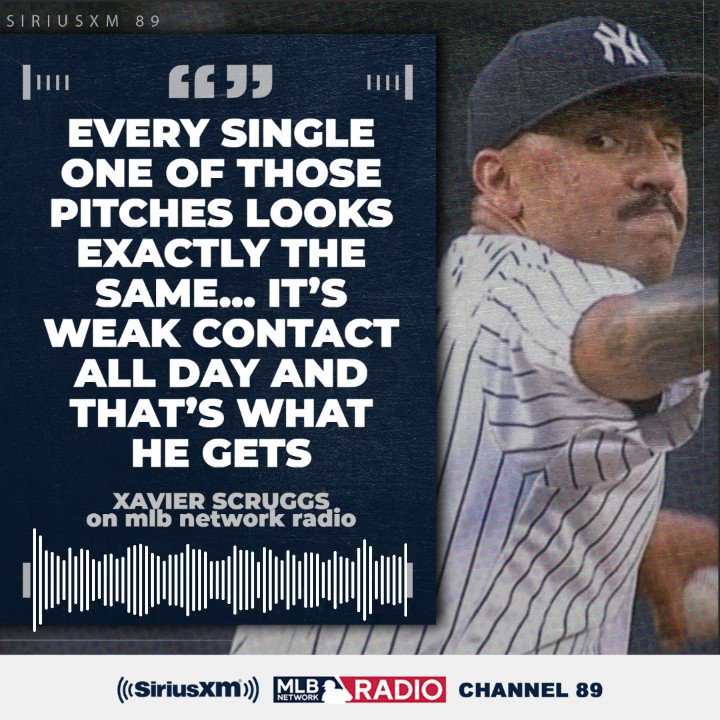 MLB Network Radio on SiriusXM on Twitter: What makes Nestor @Cortes_1210  so nasty? @Xavier_Scruggs explains: @Yankees, #Yankees