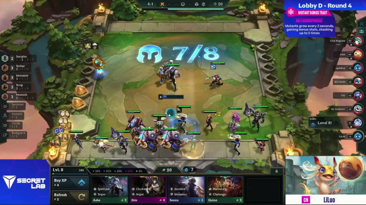 Teamfight Tactics on Twitter "LiLuo cemented his place in history as