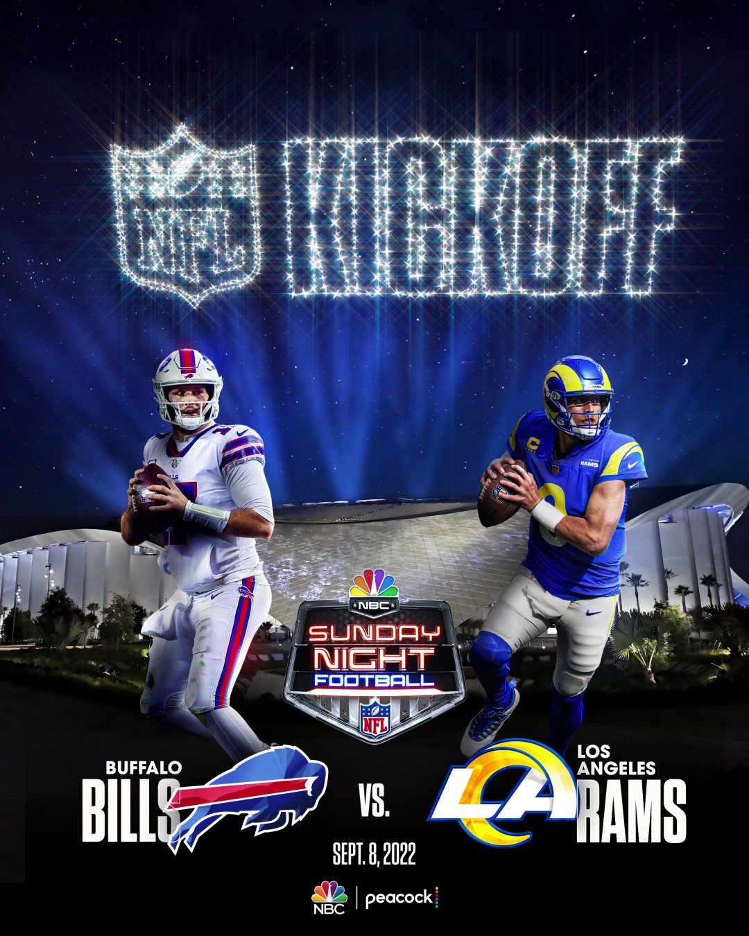 Sunday Night Football on NBC on X: 'Kicking off the #NFL season