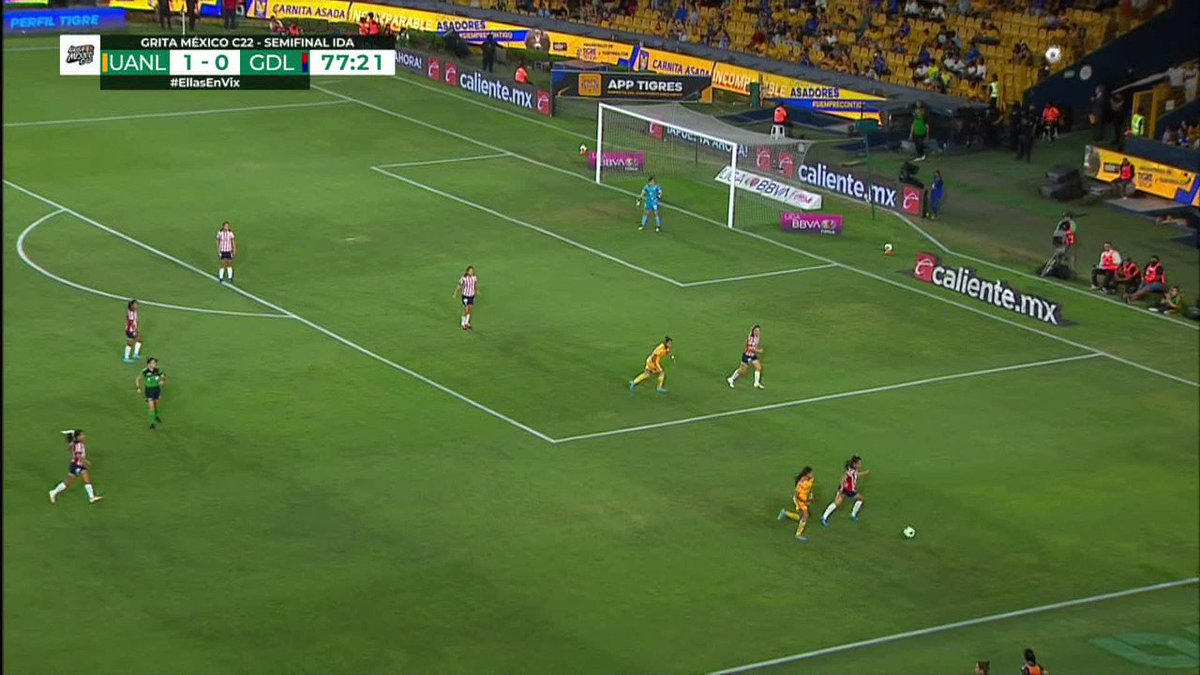 📹#NoTeLoPierdas 

¡¡¡G⚽⚽⚽L!!! Uchenna Kanu pone el segundo en el tablero para Tigres, con gran remate de cabeza. 

 #VamosPorEllas👊🏼