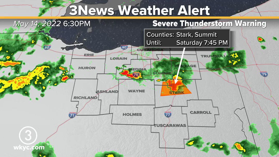 Thunderstorms, flooding possible across Northeast Ohio Saturday | wkyc.com