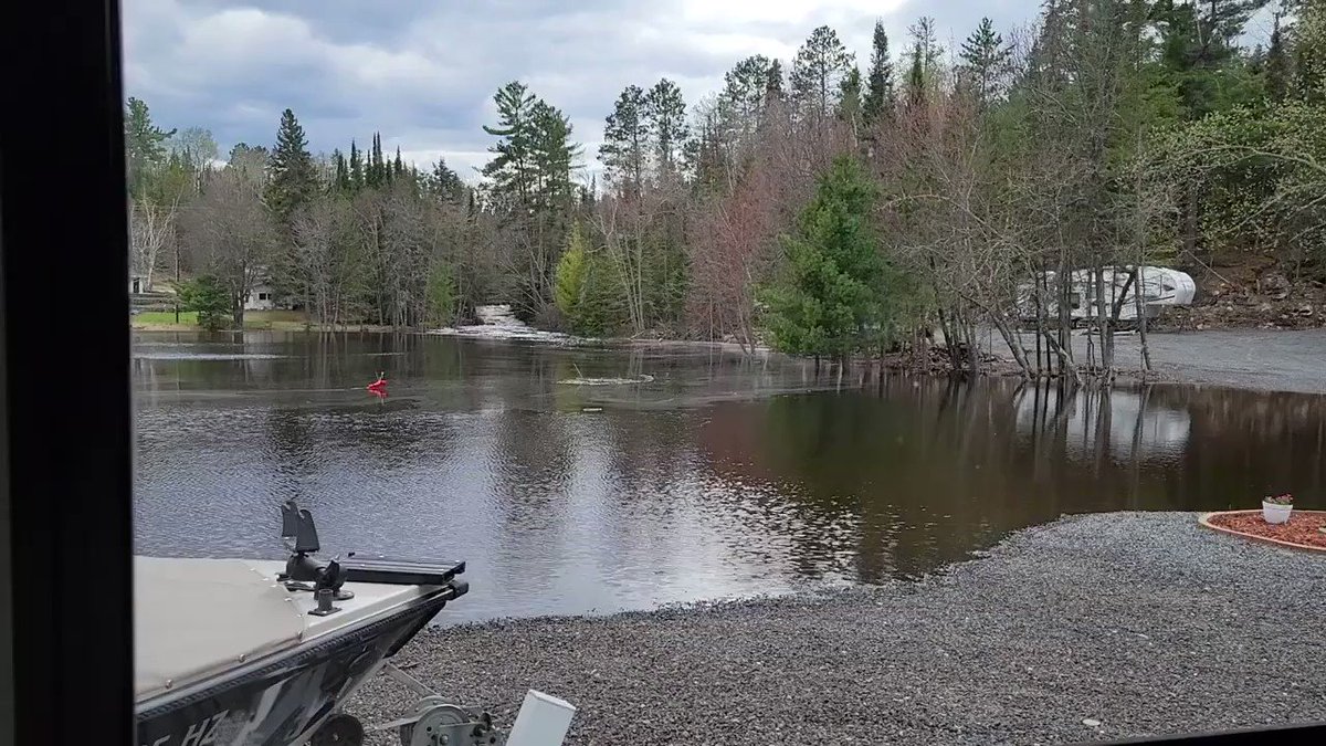 The National Weather Service (NWS) issued flood warnings across northern Minnesota on May 16 as heavy rain and snowmelt threatened lakes, rivers, and low-lying areas.

Larry Stanchfield via Storyful https://t.co/3yV41WwddC
