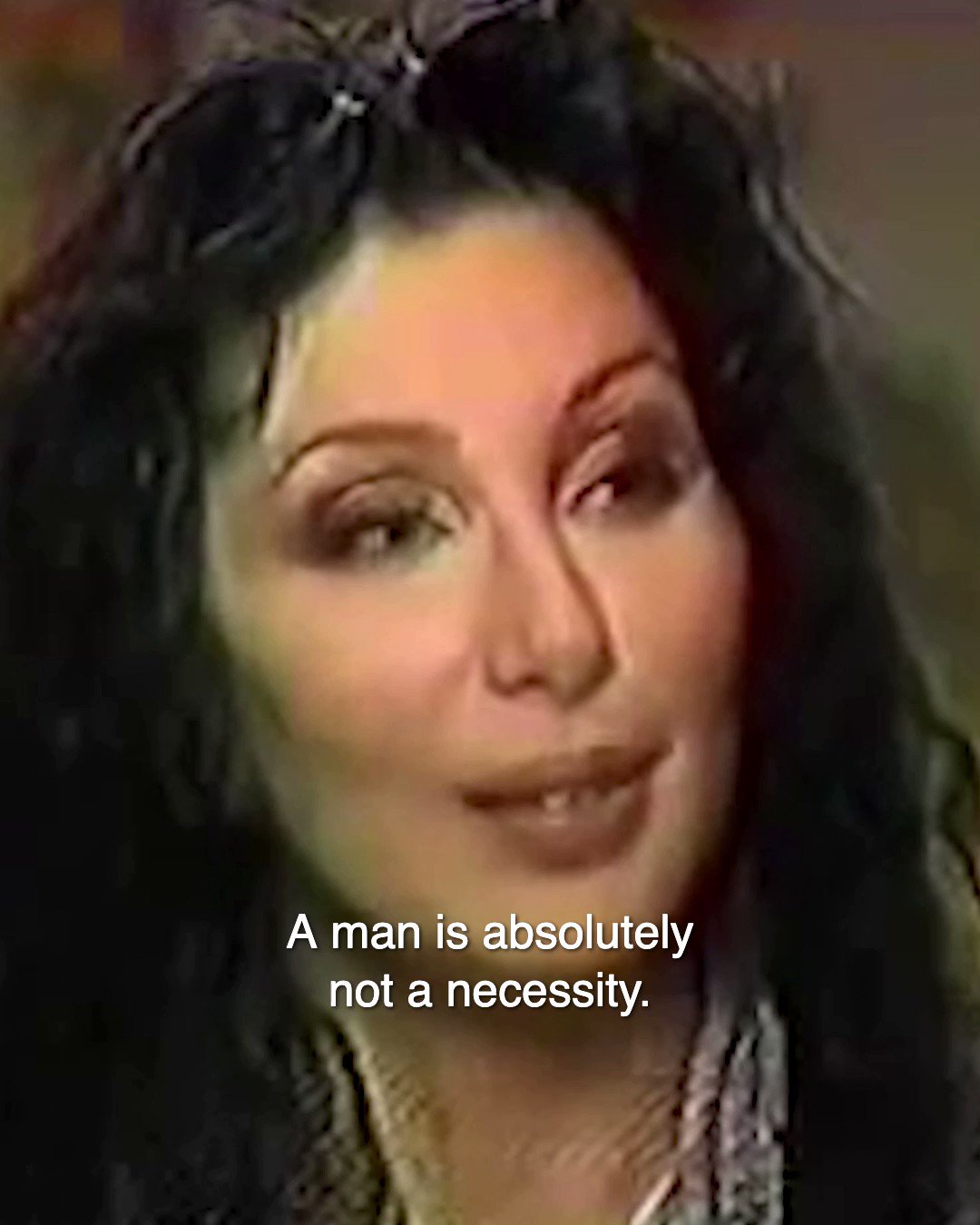 It\s Cher\s birthday so how could we not reshare this absolute classic   Happy birthday to an icon, 