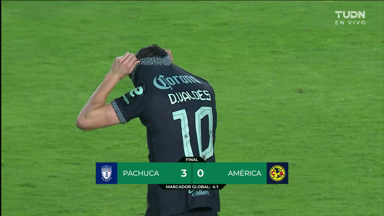 TUDN USA on Twitter "¡América eliminado por Pachuca!🔥 El superlíder le