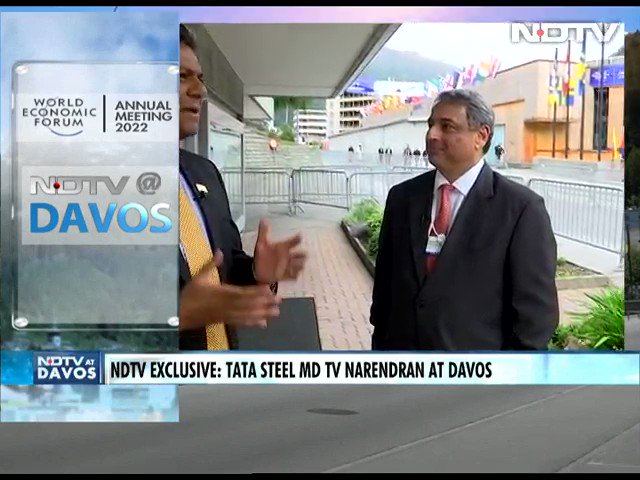 Davos 2023: Stars aligned in favour of India, says Tata Steel CEO T V  Narendran - BusinessToday