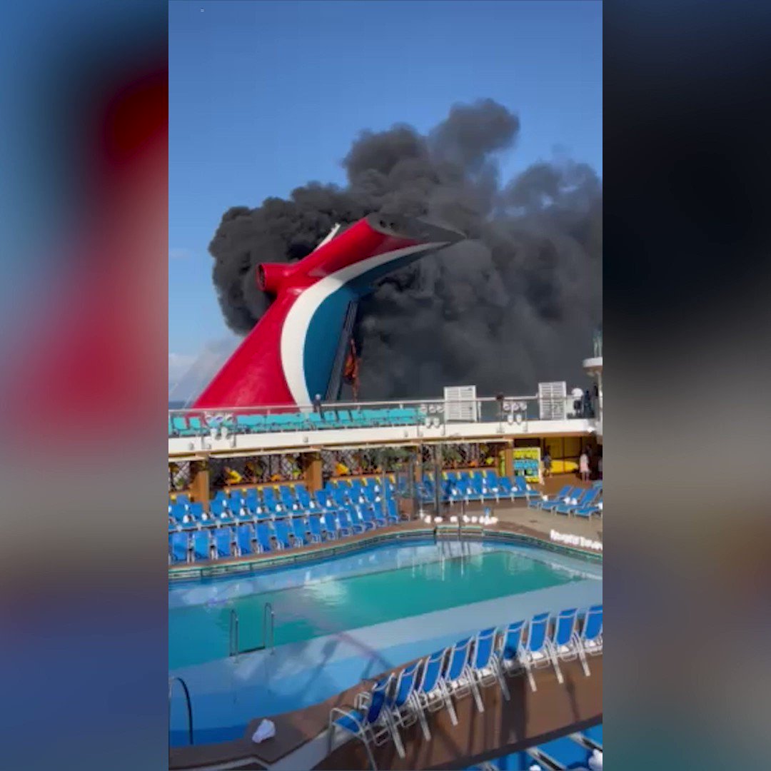WPBF 25 News on Twitter "NEW VIDEO The Carnival cruise ship fire was