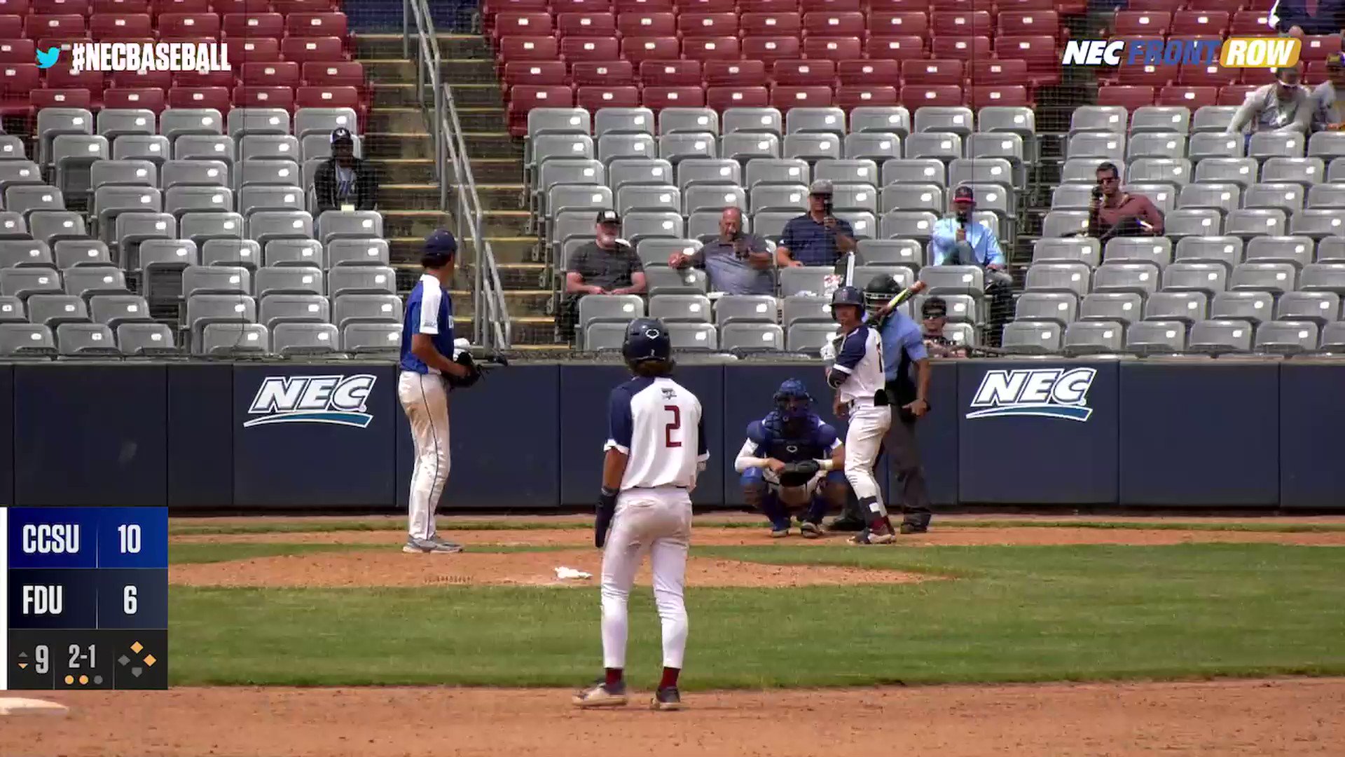 NEC Baseball on Twitter "🔵 Not Done Yet 😈 With a 106 victory over FDU