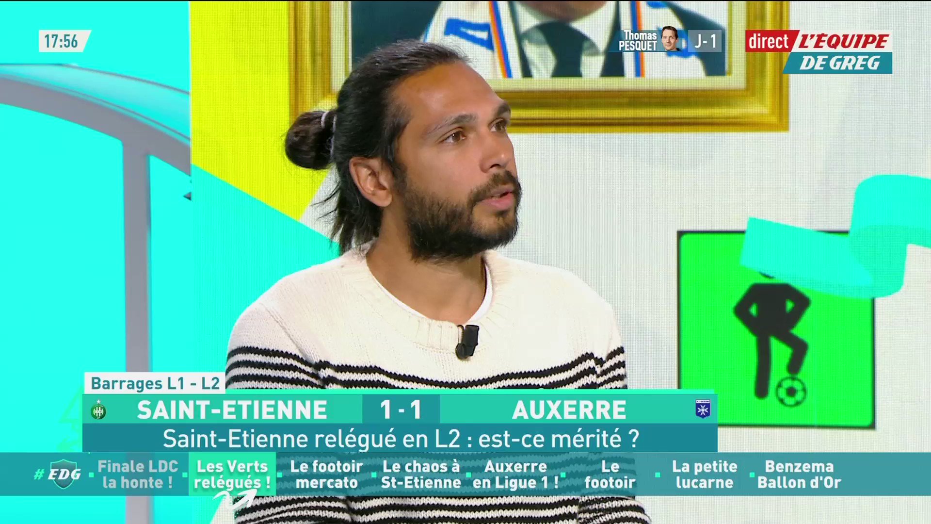 L'ÉQUIPE de Greg on Twitter "SaintÉtienne relégué estce mérité ? 🤔