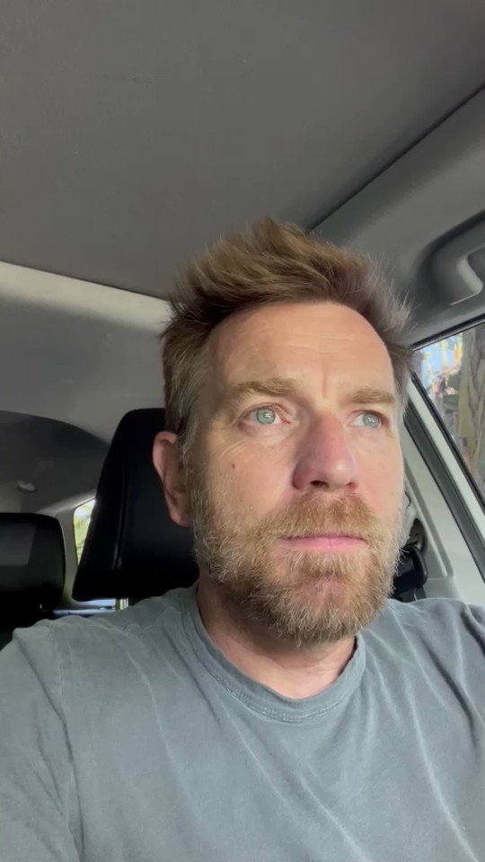 Moses Ingram almost drove Ewan McGregor off the road on their way to set