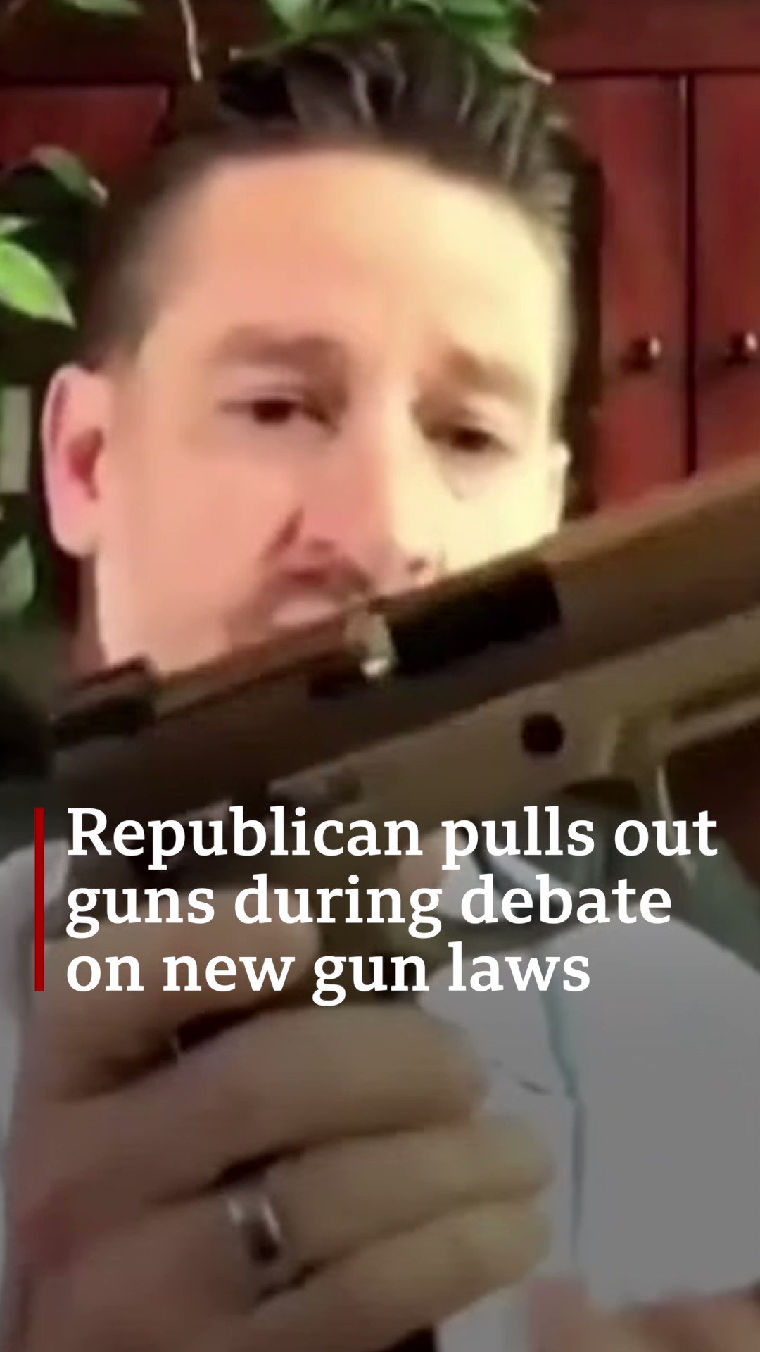 Walmart pulls guns from display over 'civil unrest' concerns - BBC News