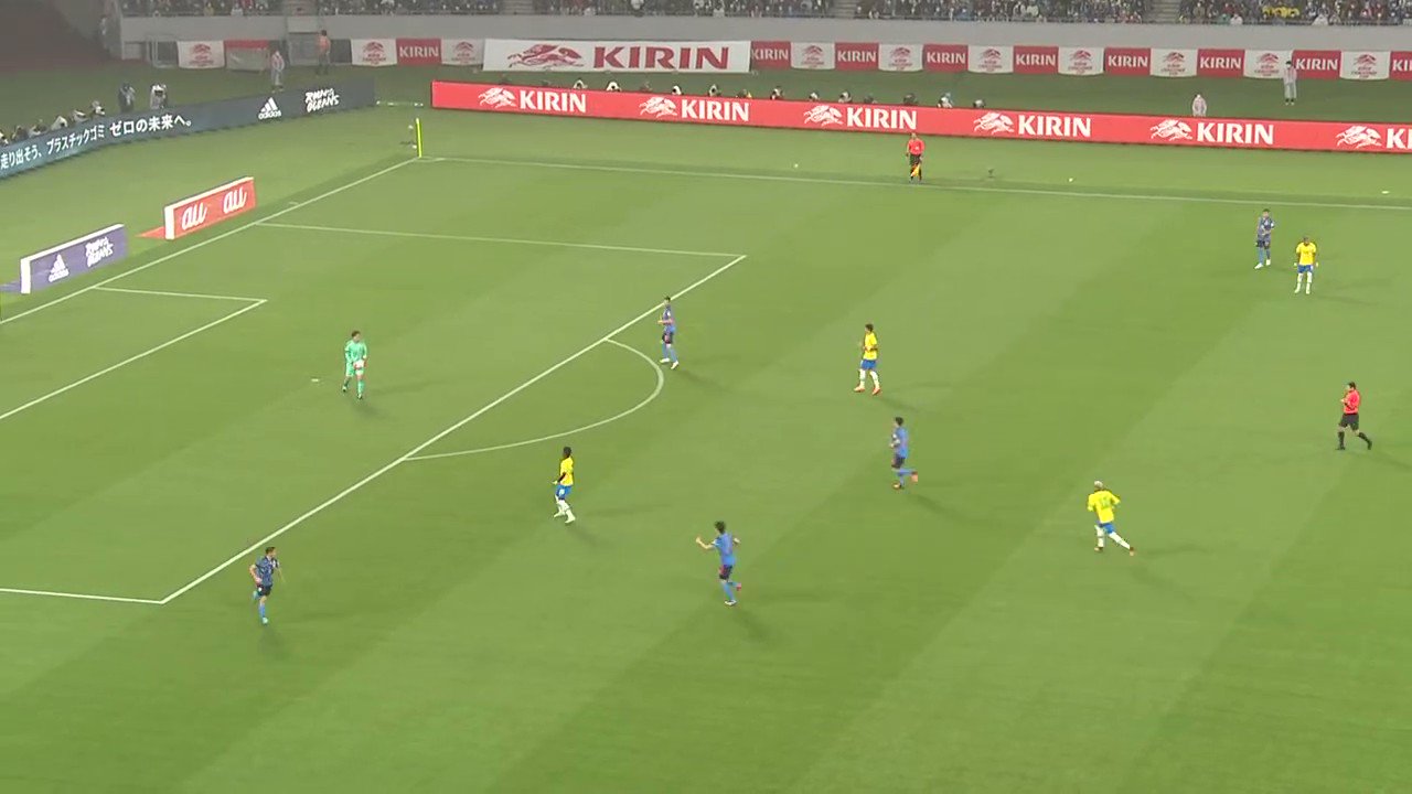 日テレサッカー キリンチャレンジカップ 22 日本代表 X ブラジル代表 国立競技場 前半8分 南野拓実 がドリブルで仕掛け Fkを獲得 地上波 日テレ 系で只今放送中 一部地域除く Tverでもライブ配信中 T Co 日テレサッカー キリンチャレンジカップ 22 日本代表 X ブラジル代表 国立競技場 前半8分 南野拓実 がドリブルで仕掛け Fkを獲得 地上波 日テレ 系で只今放送中 一部地域除く Tverでもライブ配信中 T Co